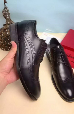 Salvatore Ferragamo Business Men Shoes--062